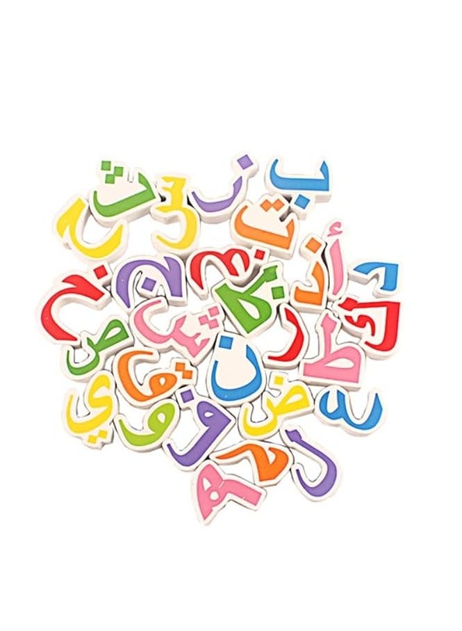 Arabic Alphabet Puzzle Toys Wooden Colorful Language Learn Toy 3D Puzzle Kids Early Educational Montessori Matching Letter Toy for boys and girl - Image 4